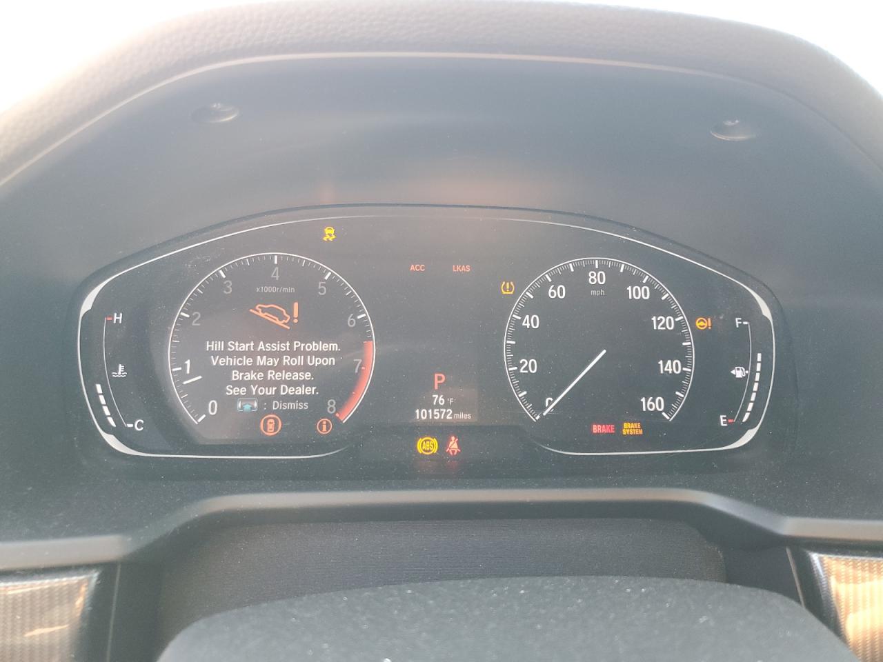 2019 Honda Accord VIN 1HGCV1F36KA058599 Copart auction photo, undercarriage damage thumbnail 9