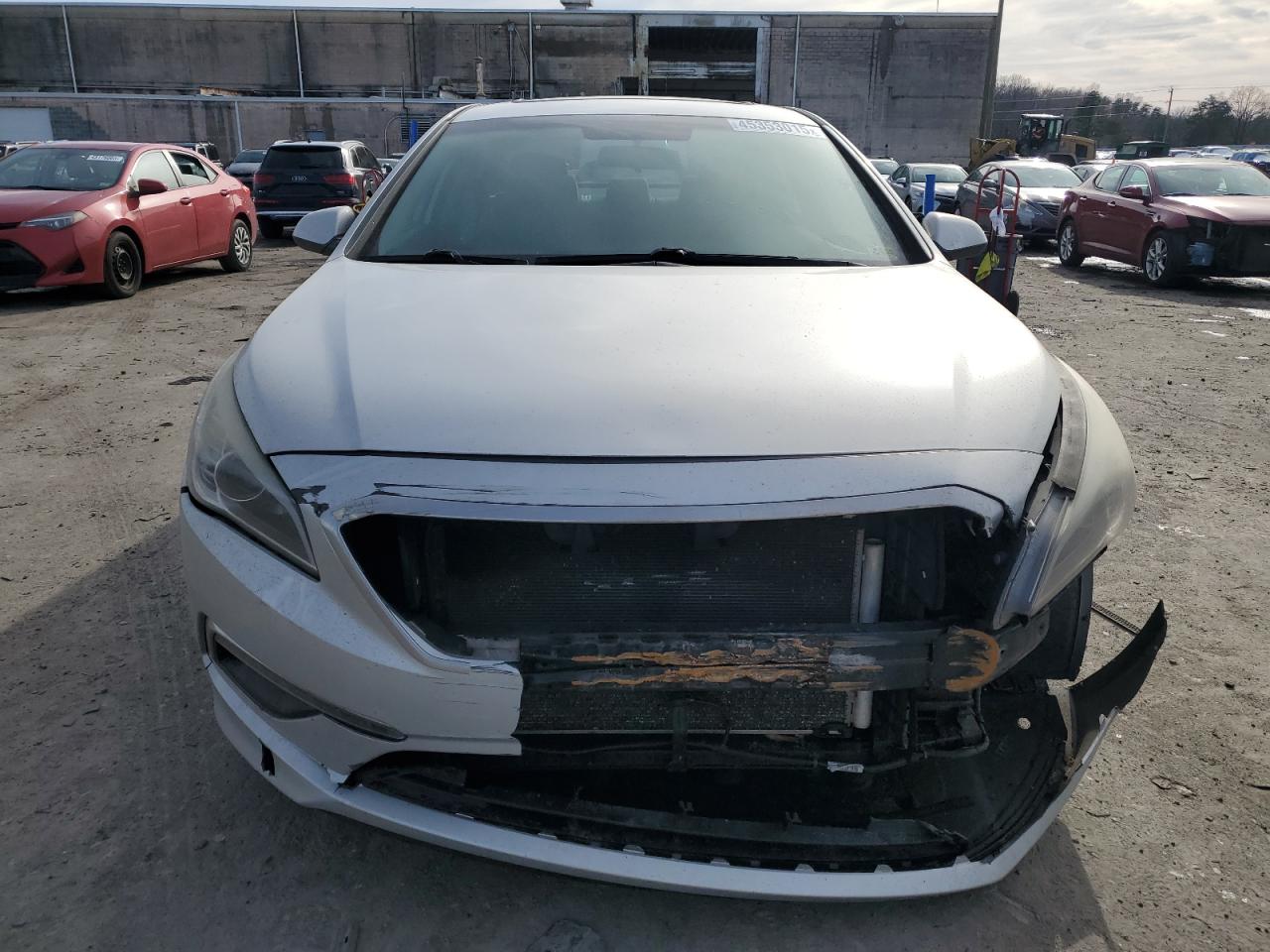 2015 Hyundai Sonata VIN 5NPE24AF0FH148767 Copart auction photo, front end damage thumbnail 5