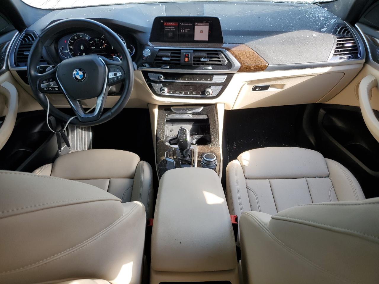 2020 BMW X3 VIN 5UXTY3C04L9B53176 Copart auction photo, all over damage thumbnail 8