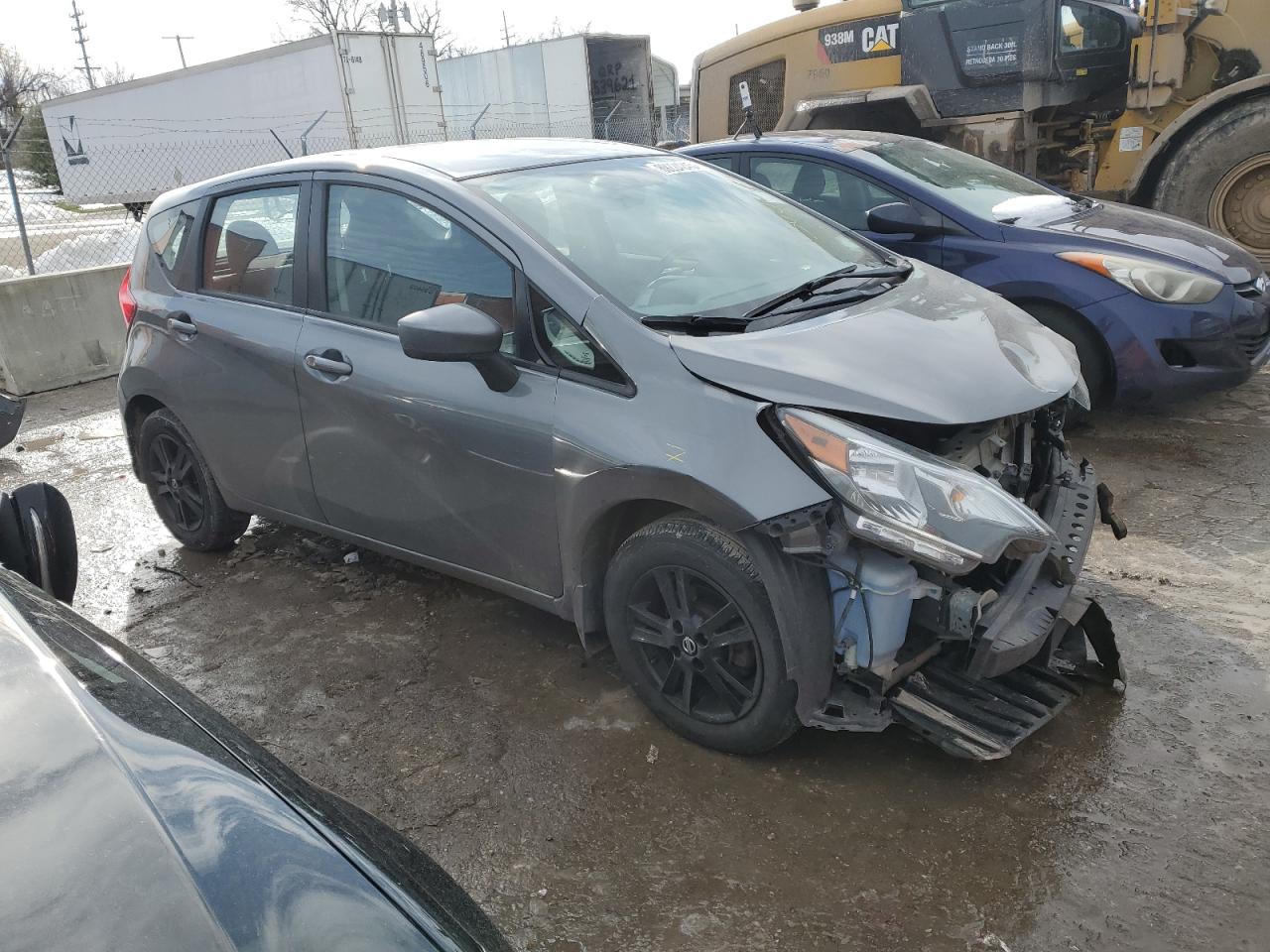 2018 Nissan Versa VIN 3N1CE2CP5JL361430 Copart auction photo, front end damage thumbnail 4