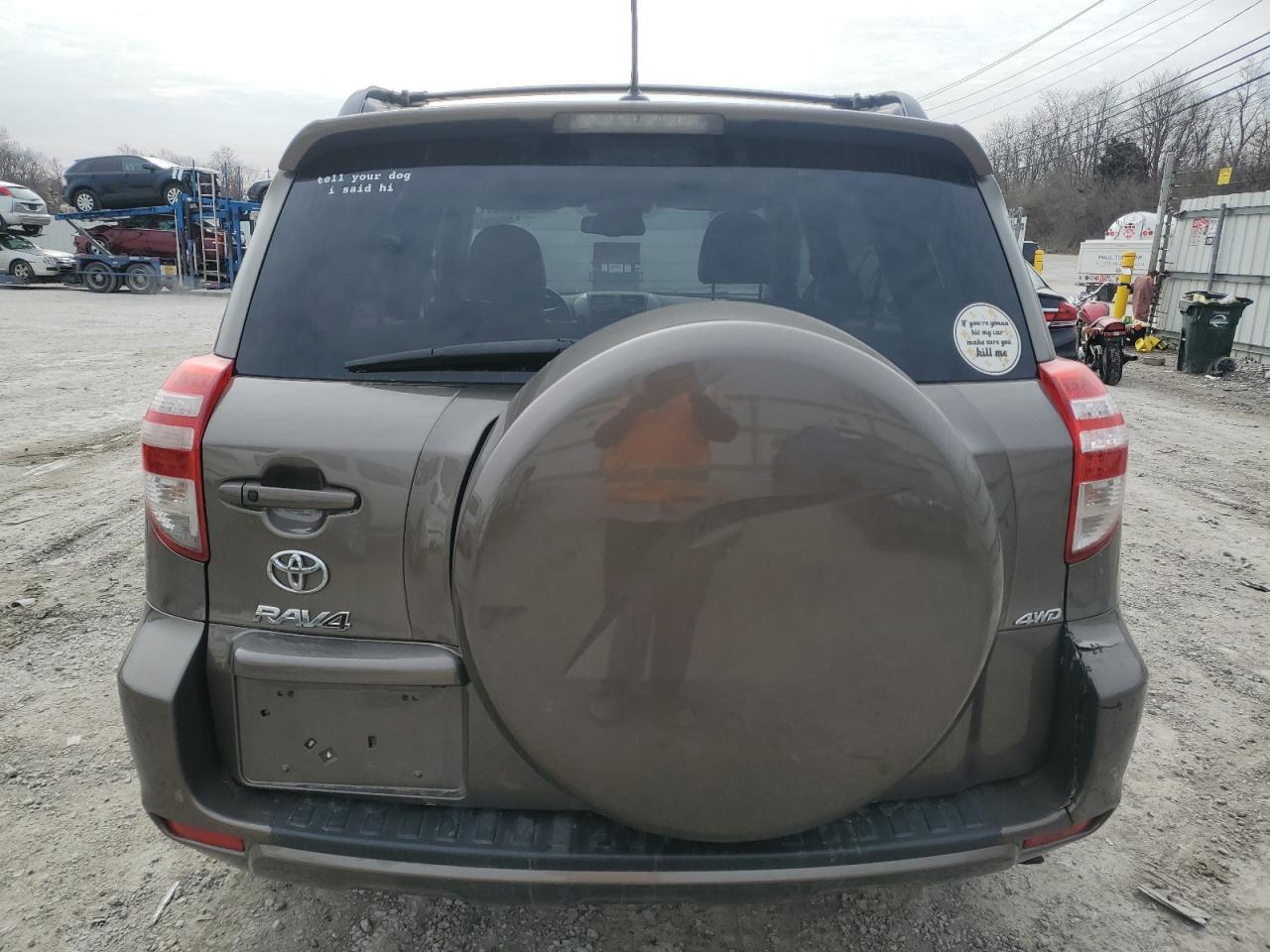 2011 Toyota RAV 4 VIN 2T3DF4DV0BW143946 Copart auction photo, front end damage thumbnail 6