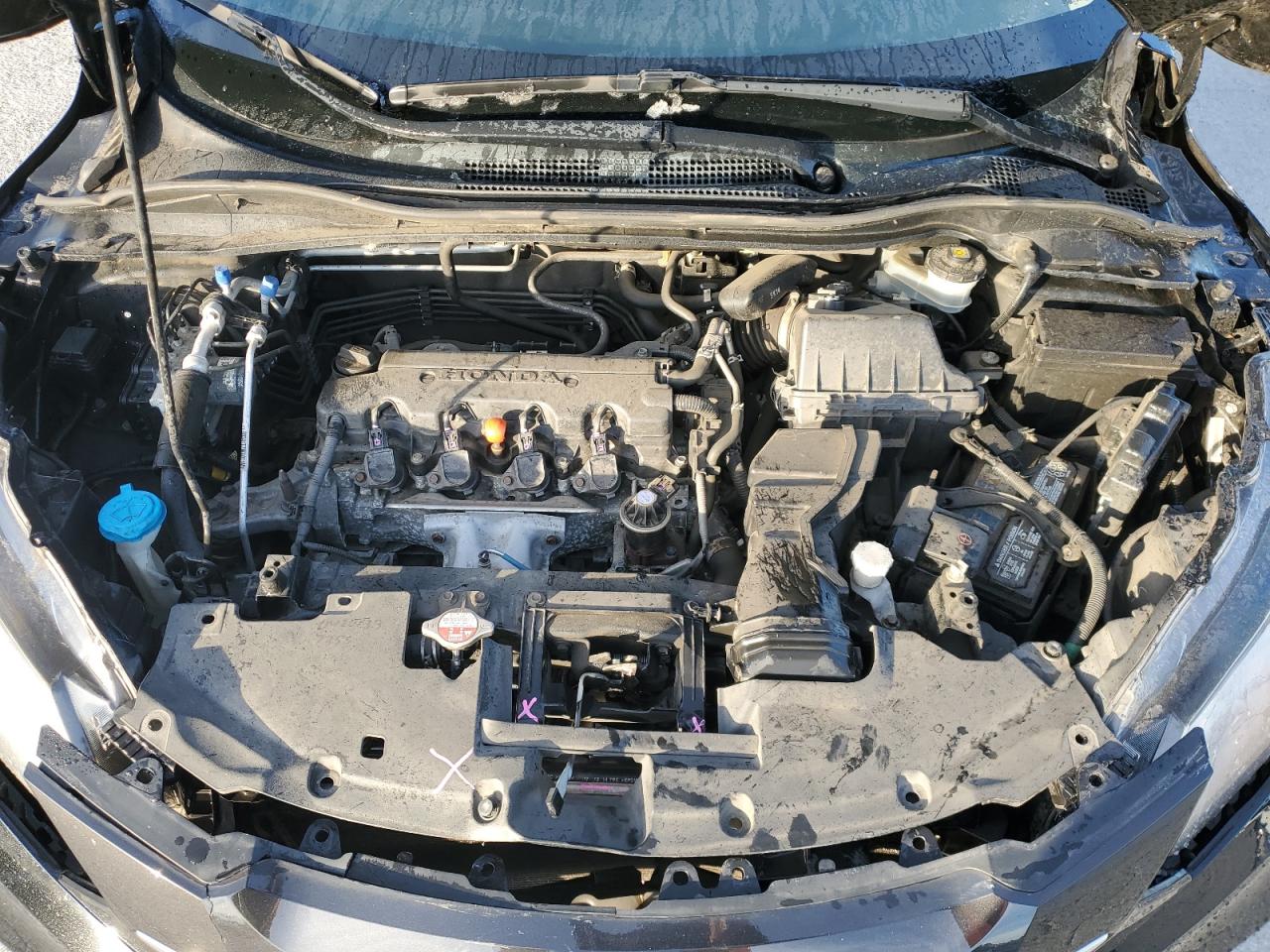 2016 Honda HR-V VIN 3CZRU6H31GM717117 Copart auction photo, front end damage thumbnail 12