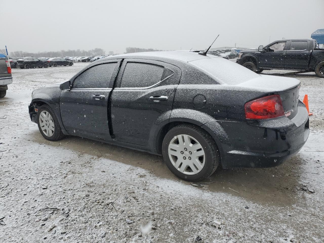 2013 Dodge Avenger VIN 1C3CDZAB1DN531209 Copart auction photo, front end damage thumbnail 2