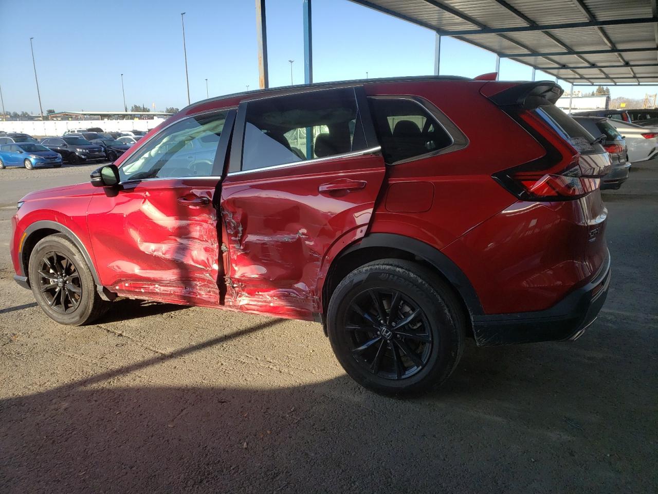 2024 Honda CR-V VIN 7FARS5H87RE023058 Copart auction photo, side damage thumbnail 2