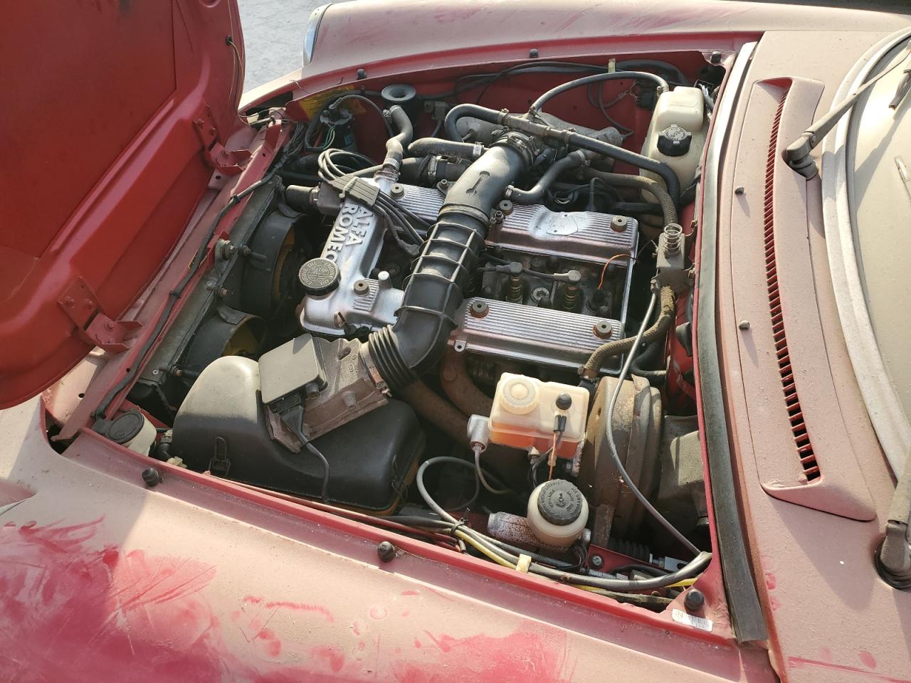 1990 Alfa Romeo Spider VIN ZARBA12G6L6001683 Copart auction photo, water/flood damage thumbnail 11