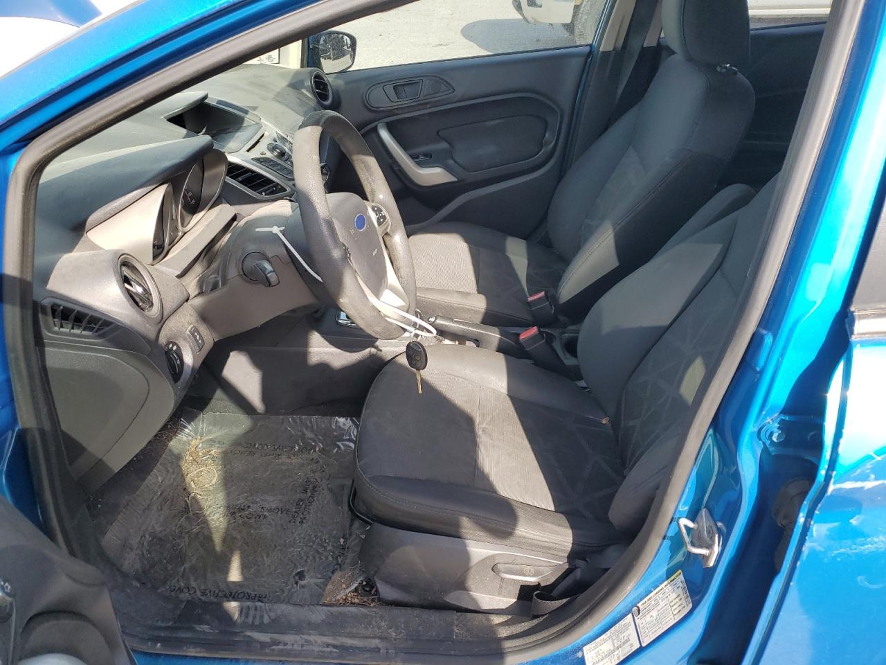 2013 Ford Fiesta VIN 3FADP4BJ7DM223865 Copart auction photo, side damage thumbnail 8