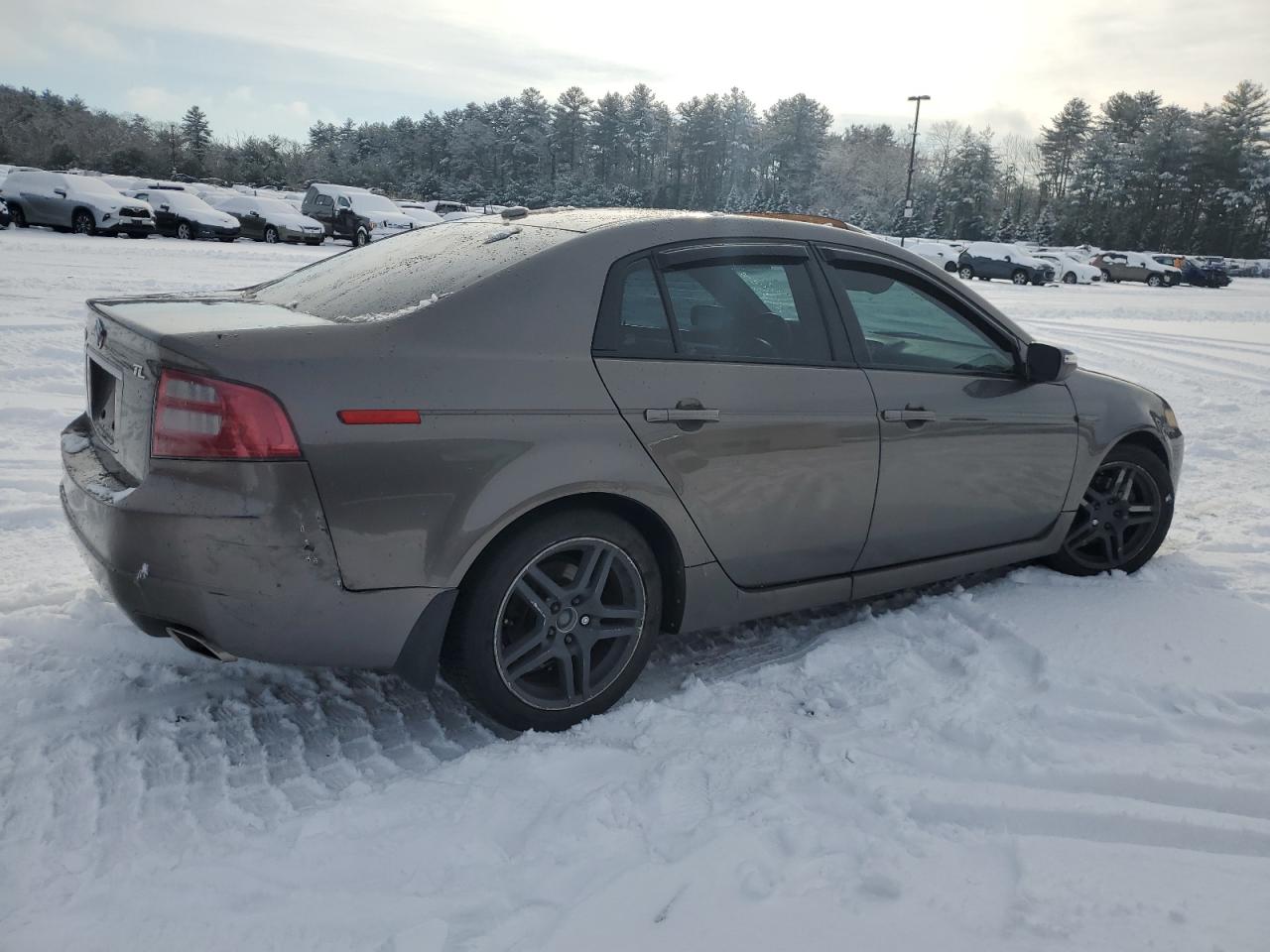 2007 Acura TL VIN 19UUA66207A017087 Copart auction photo, front end / side damage thumbnail 3