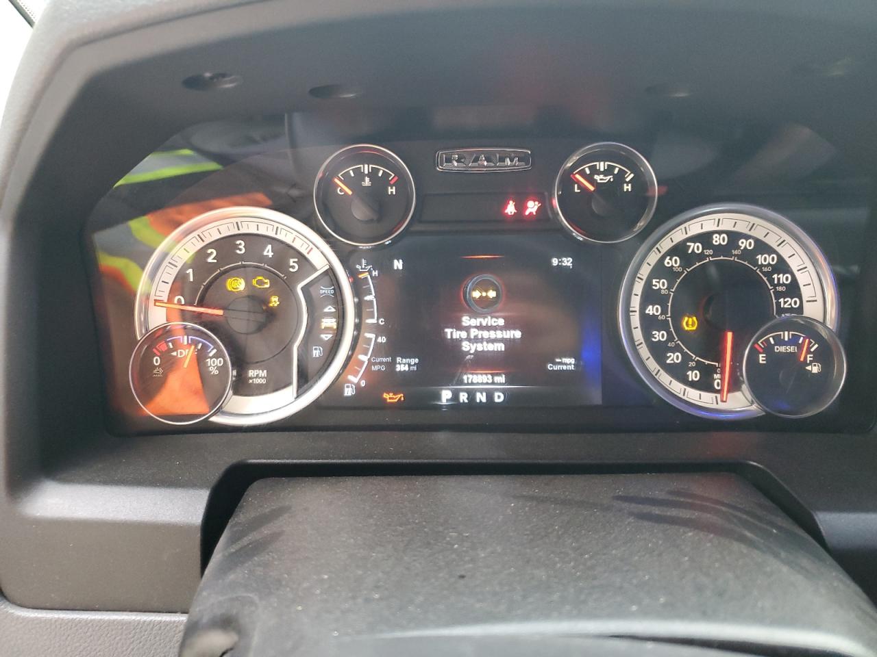 2015 RAM 1500 VIN 1C6RR7LM9FS609483 Copart auction photo, water/flood / rear end damage thumbnail 9