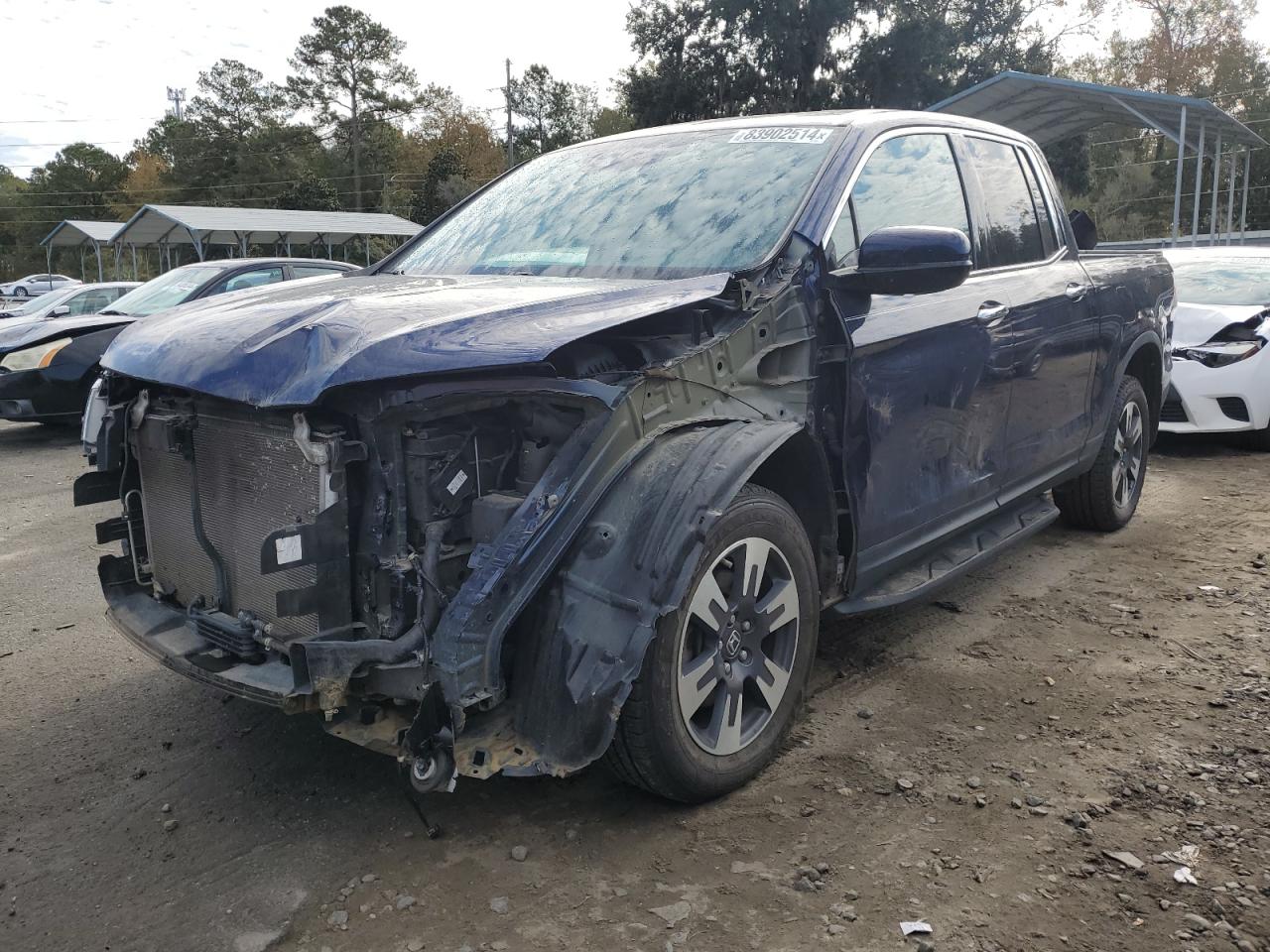 2017 Honda Ridgeline VIN 5FPYK3F76HB029879