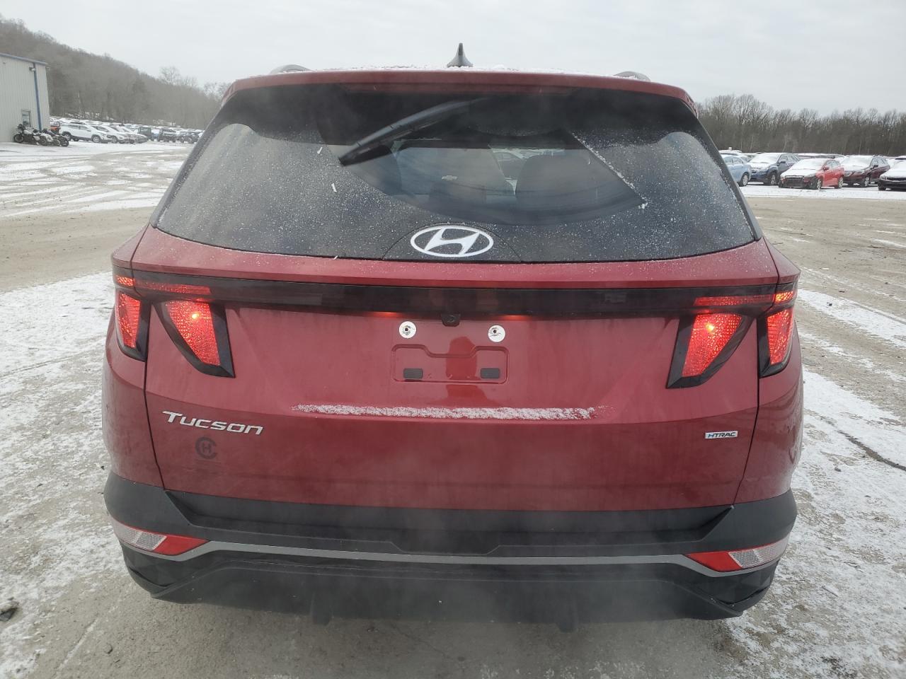 2024 Hyundai Tucson VIN 5NMJBCDE8RH426585 Copart auction photo, side / front end damage thumbnail 6