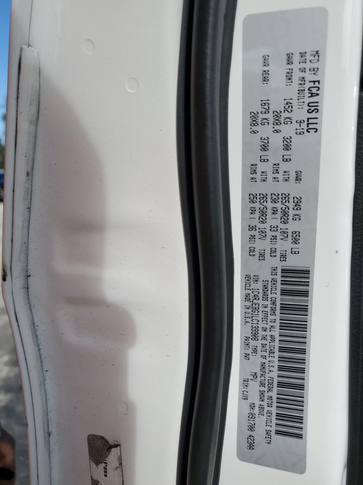 2020 Jeep Grand Cherokee VIN 1C4RJEBG1LC139908 Copart auction photo, all over damage thumbnail 16