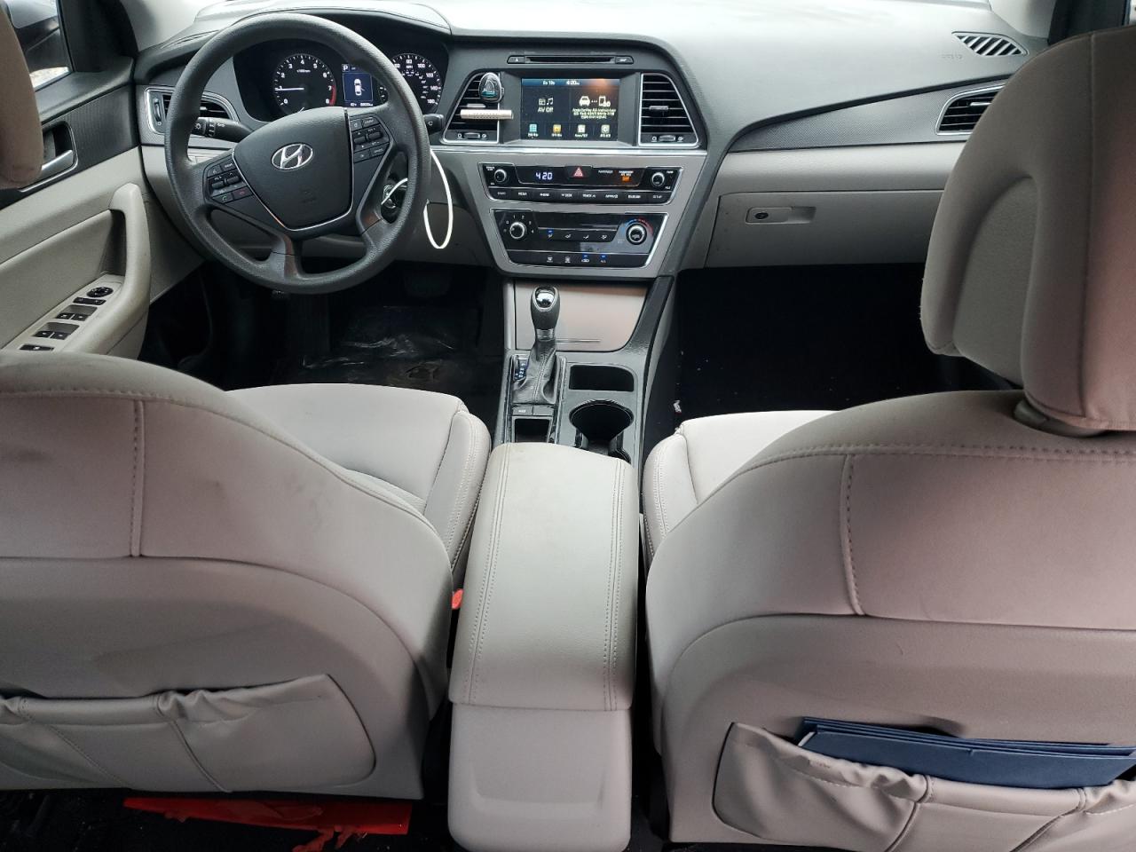 2016 Hyundai Sonata VIN 5NPE34AF3GH382657 Copart auction photo, rear end damage thumbnail 8