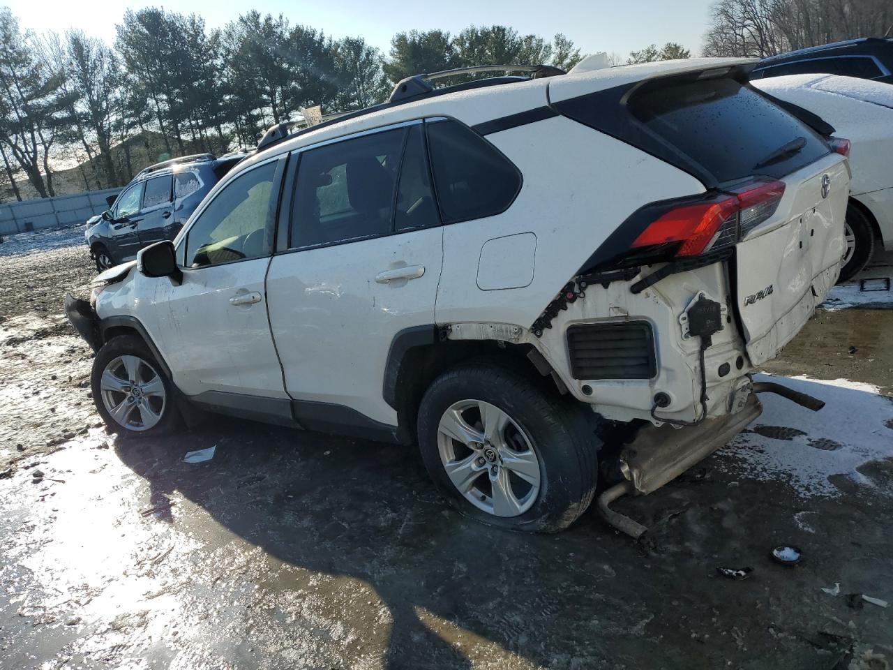 2020 Toyota RAV 4 VIN JTMP1RFV4LD063943 Copart auction photo, mechanical / all over damage thumbnail 2