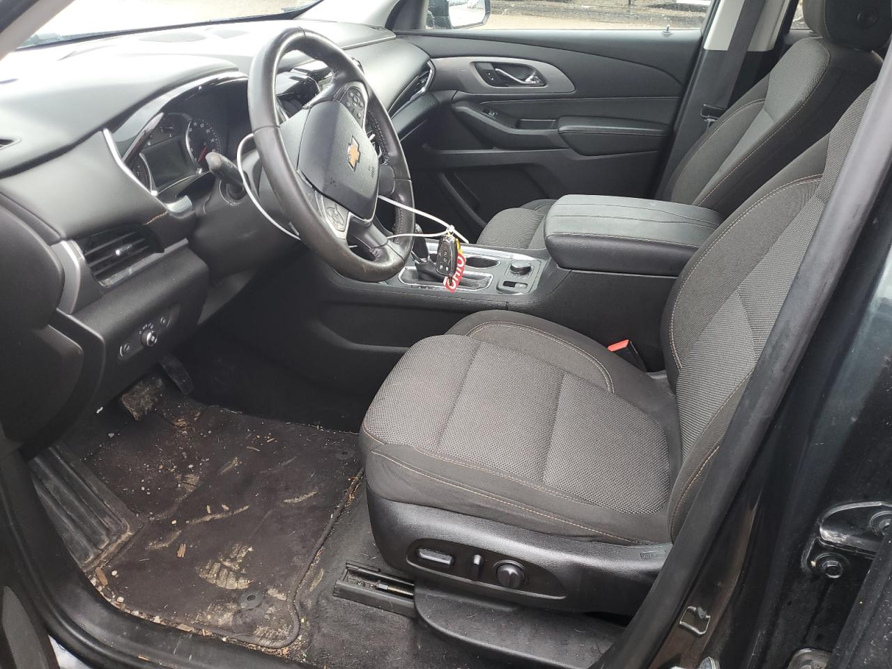 2019 Chevrolet Traverse VIN 1GNEVGKW6KJ227294 Copart auction photo, side / front end damage thumbnail 7