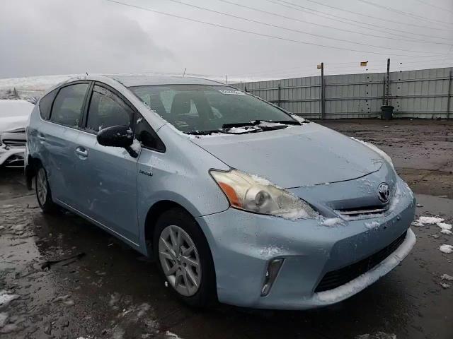2012 Toyota Prius VIN JTDZN3EU1C3114503 Copart auction photo, rear end / side damage thumbnail 11