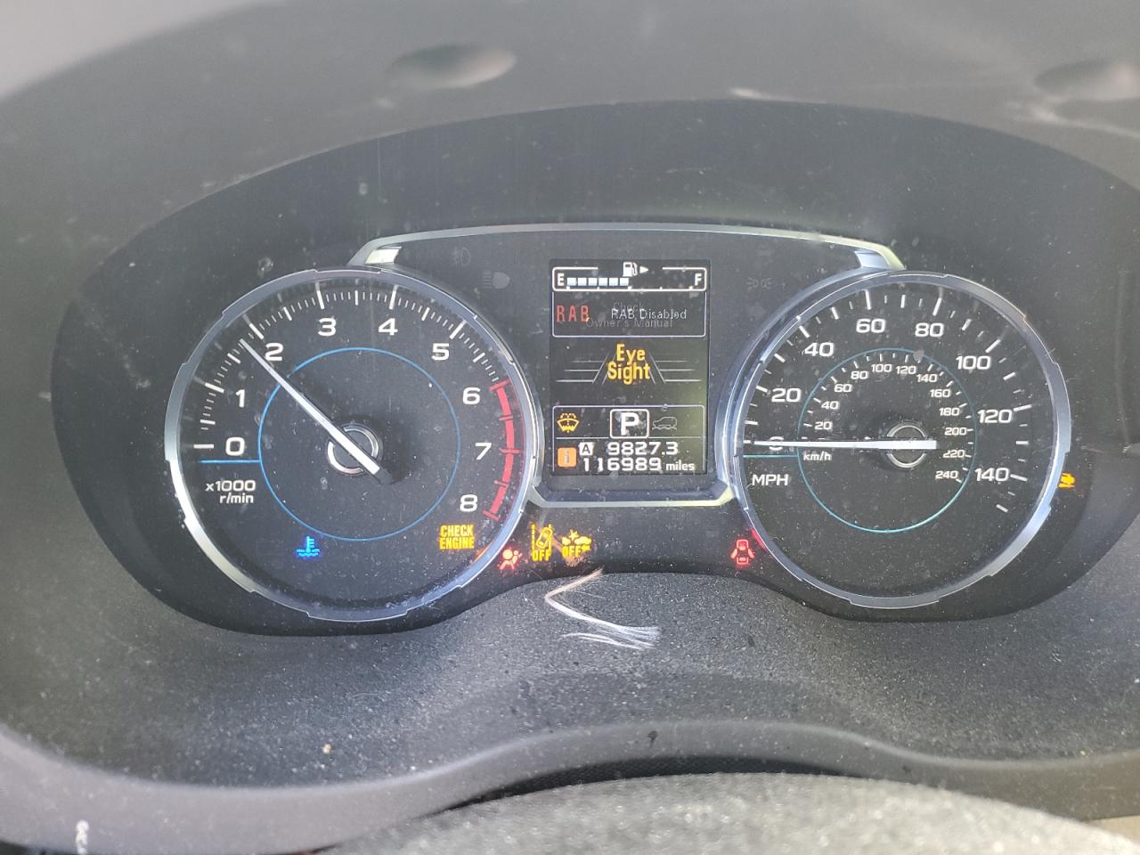 2018 Subaru Forester VIN JF2SJARC1JH572854 Copart auction photo, all over damage thumbnail 9