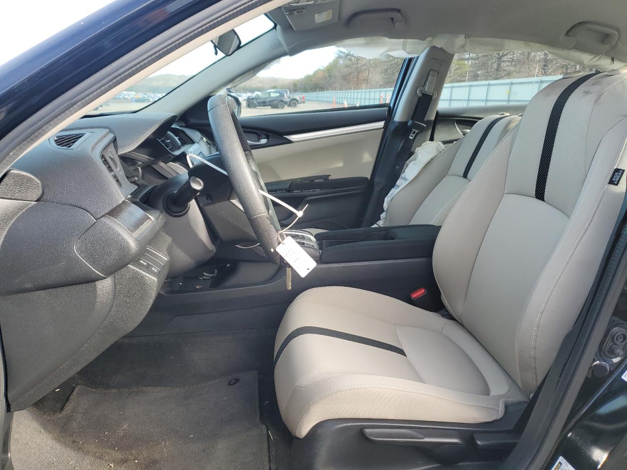 2016 Honda Civic VIN 2HGFC2F57GH522969 Copart auction photo, side / front end damage thumbnail 7