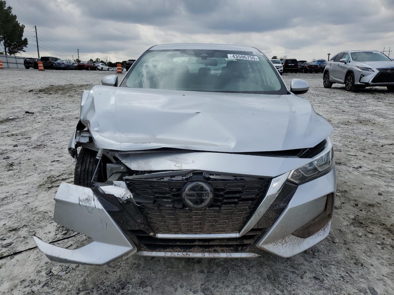 2020 Nissan Sentra VIN 3N1AB8BV9LY292086 Copart auction photo, front end / rear end damage thumbnail 5
