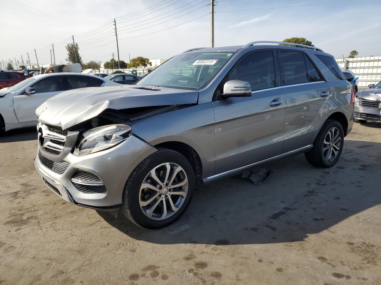 2016 Mercedes-Benz GLE VIN 4JGDA5JB9GA712311