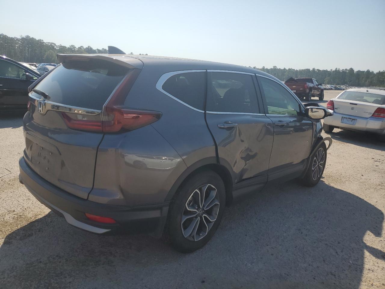 2022 Honda CR-V VIN 5J6RW1H80NA022226 Copart auction photo, all over damage thumbnail 3
