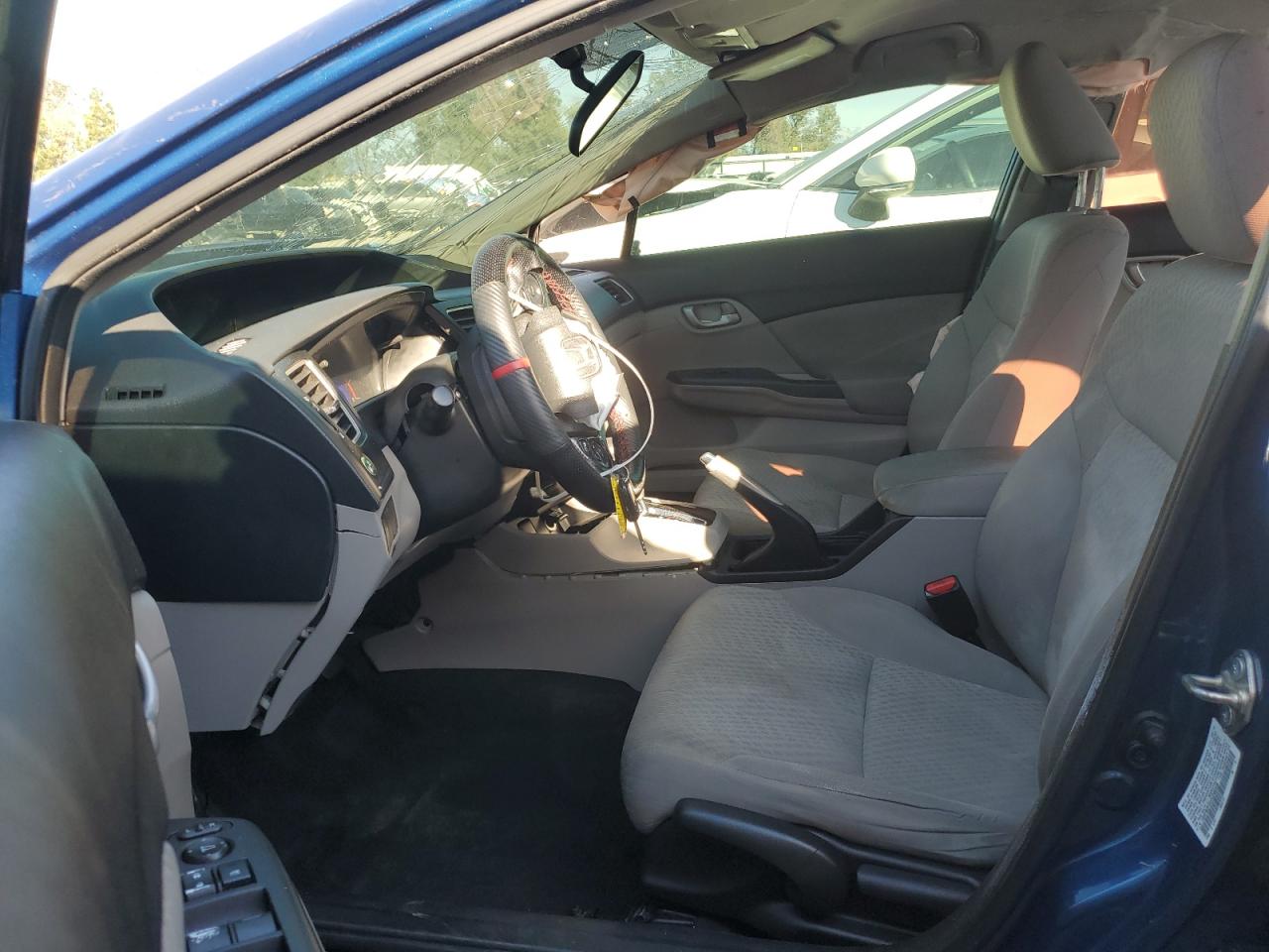 2014 Honda Civic VIN 19XFB2F5XEE246328 Copart auction photo, rollover / all over damage thumbnail 7