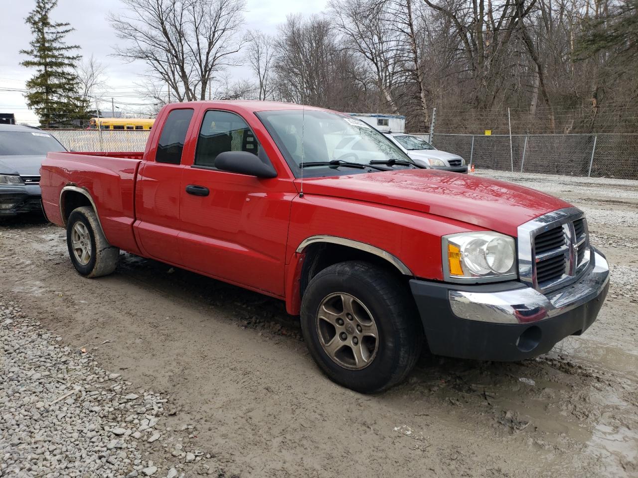 2005 Dodge Dakota VIN 1D7HE42N25S157969 Copart auction photo, rear end damage thumbnail 4