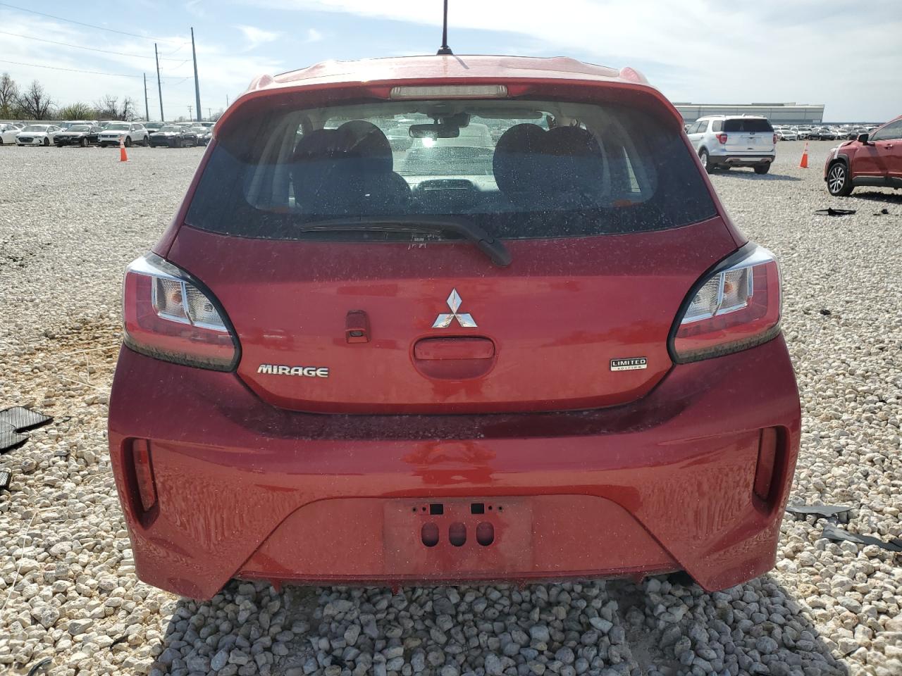 2021 Mitsubishi Mirage VIN ML32AUHJ8MH007878 Copart auction photo, side damage thumbnail 6