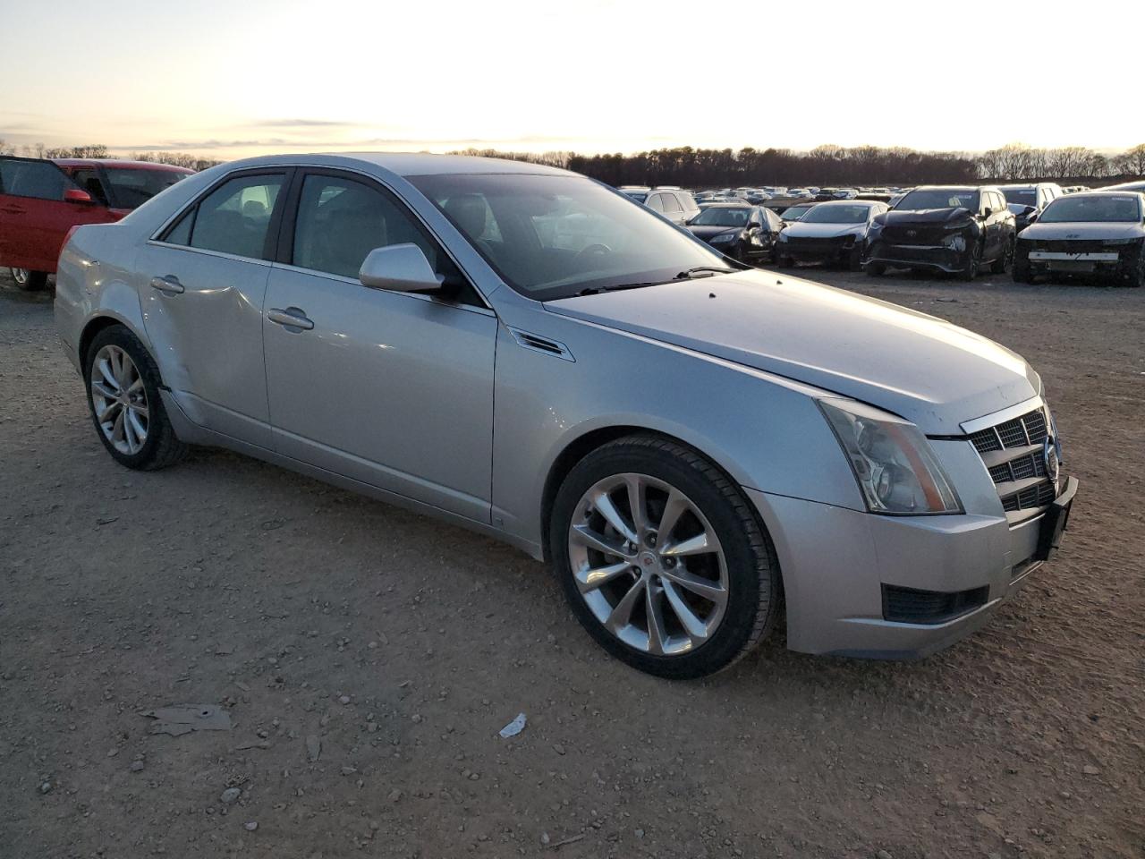 2009 Cadillac CTS VIN 1G6DF577690170346 Copart auction photo, front end damage thumbnail 4