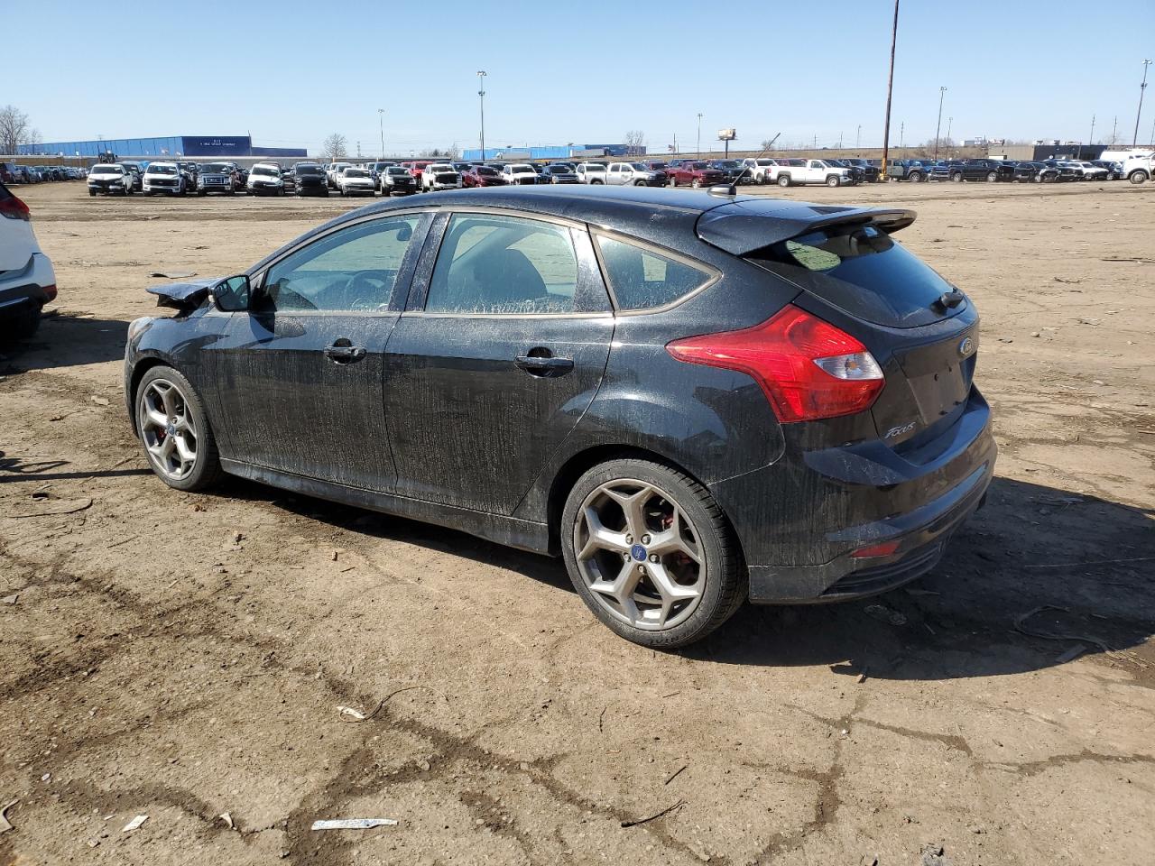 2014 Ford Focus VIN 1FADP3L94EL412264 Copart auction photo, front end damage thumbnail 2