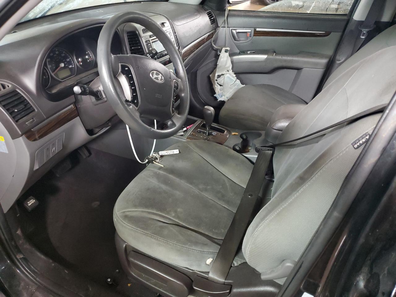 2011 Hyundai Santa Fe VIN 5XYZGDAB8BG030791 Copart auction photo, burn - engine / front end damage thumbnail 7