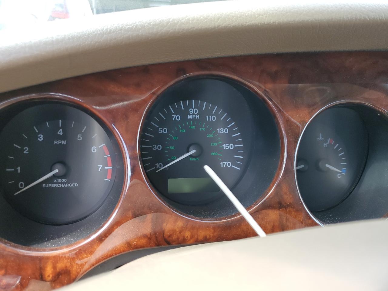 2001 Jaguar XKR VIN SAJDA42B91PA12780 Copart auction photo, water/flood damage thumbnail 9