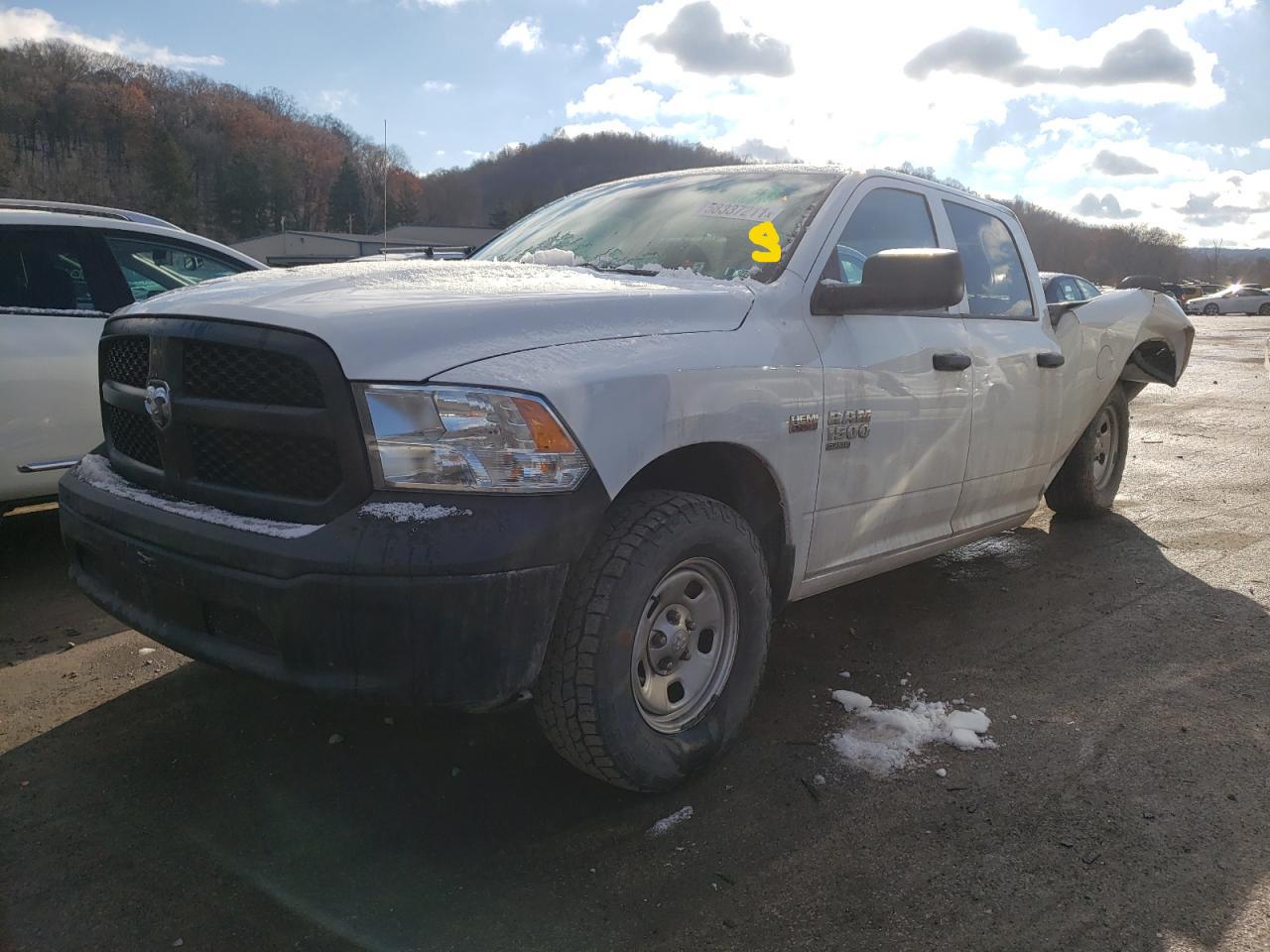 2020 RAM 1500 VIN 1C6RR7ST3LS130738 Copart auction photo, rear end / side damage thumbnail 2