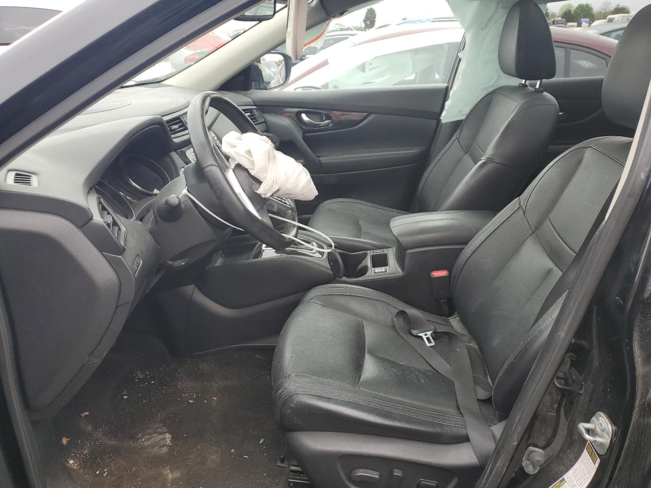 2017 Nissan Rogue VIN JN8AT2MV5HW250828 Copart auction photo, front end damage thumbnail 7
