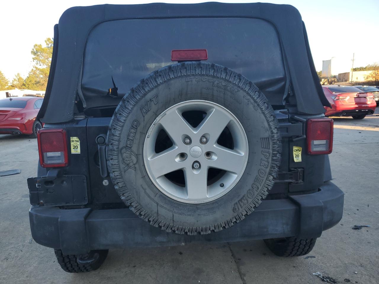 2013 Jeep Wrangler VIN 1C4AJWAG6DL546922 Copart auction photo, front end damage thumbnail 6