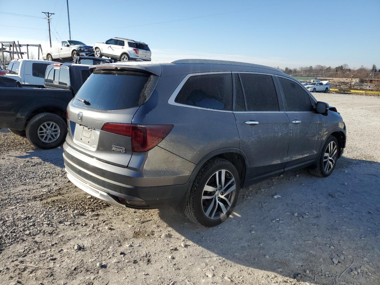 2016 Honda Pilot VIN 5FNYF6H99GB052228 Copart auction photo, front end damage thumbnail 3