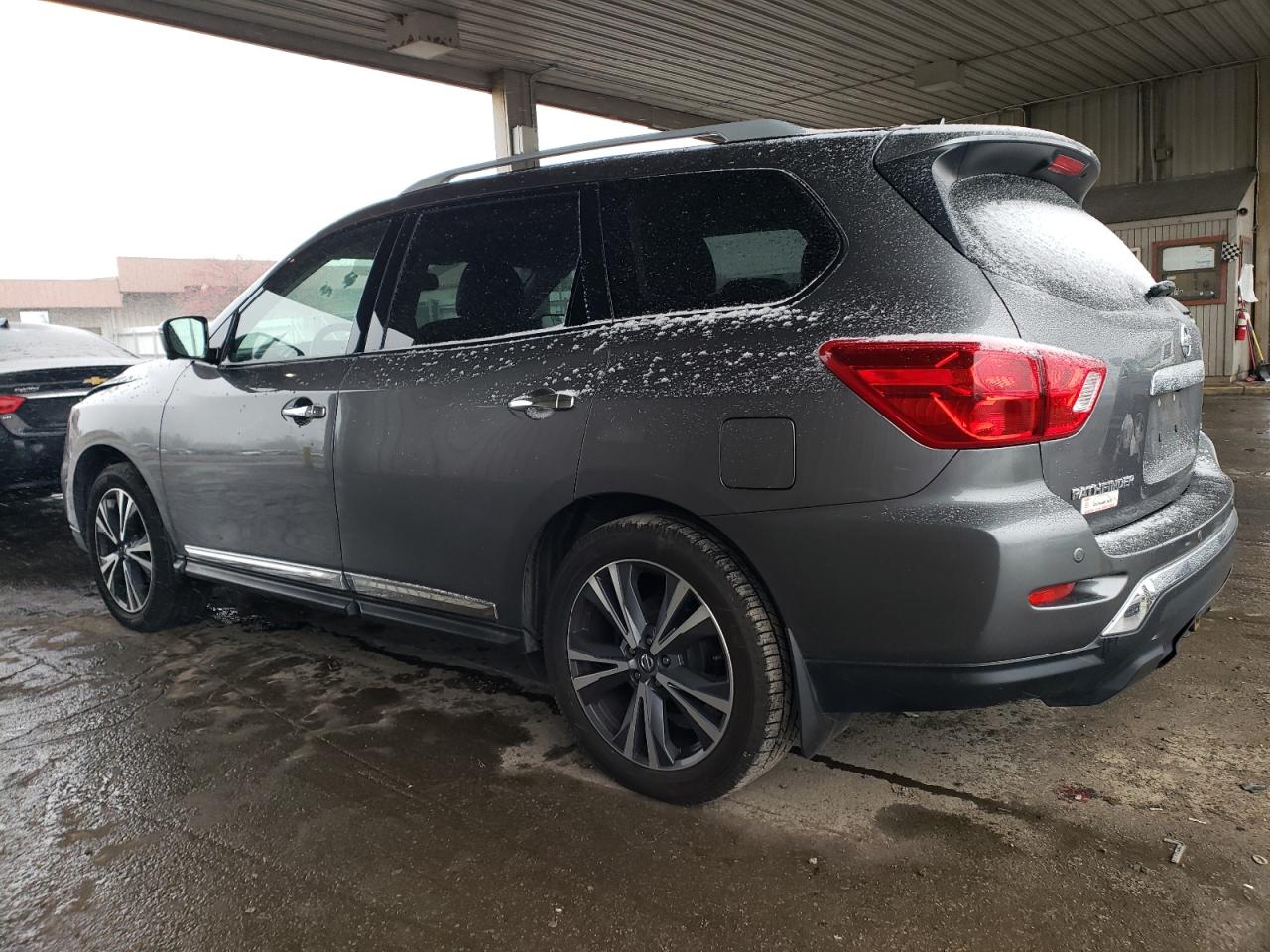 2019 Nissan Pathfinder VIN 5N1DR2MM7KC642664 Copart auction photo, front end / side damage thumbnail 2