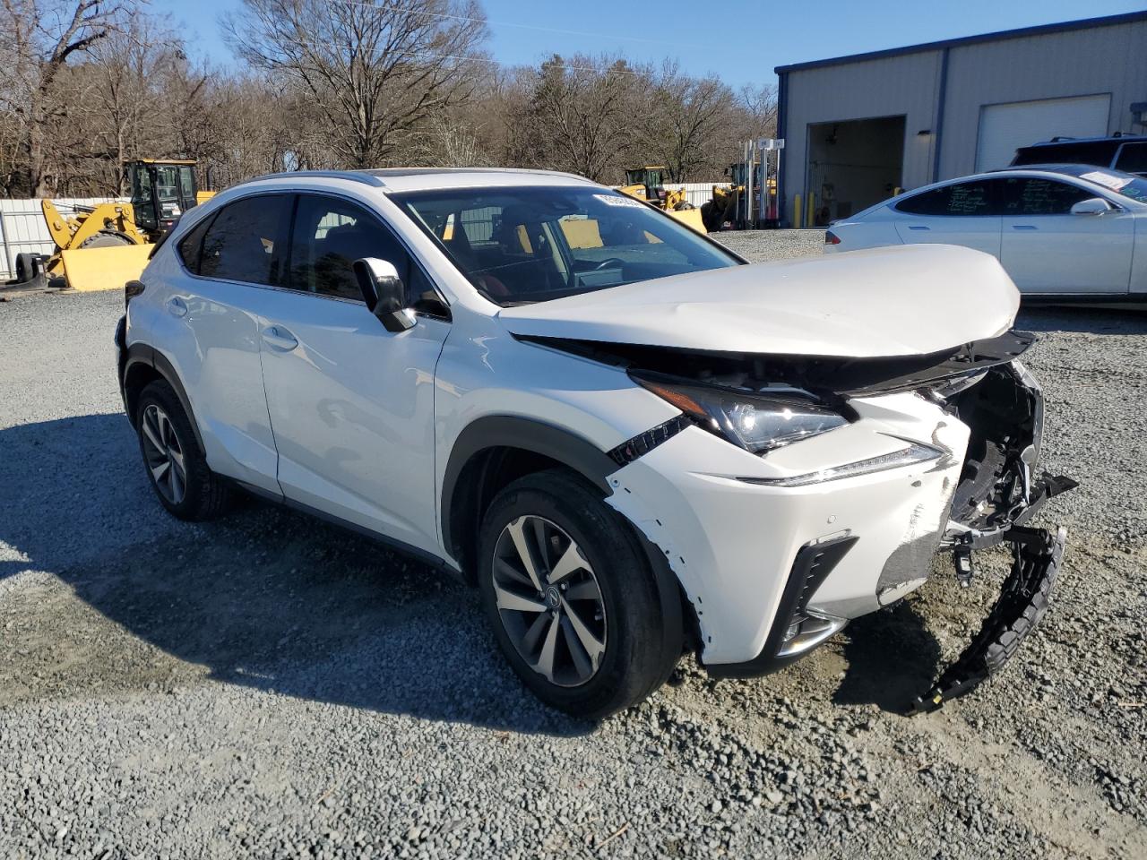 2018 Lexus NX VIN JTJYARBZ4J2090952 Copart auction photo, all over damage thumbnail 4