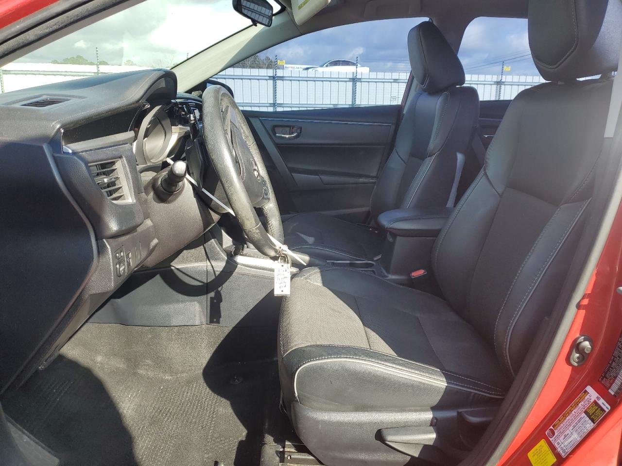 2016 Toyota Corolla VIN 2T1BURHE4GC719656 Copart auction photo, front end / side damage thumbnail 7