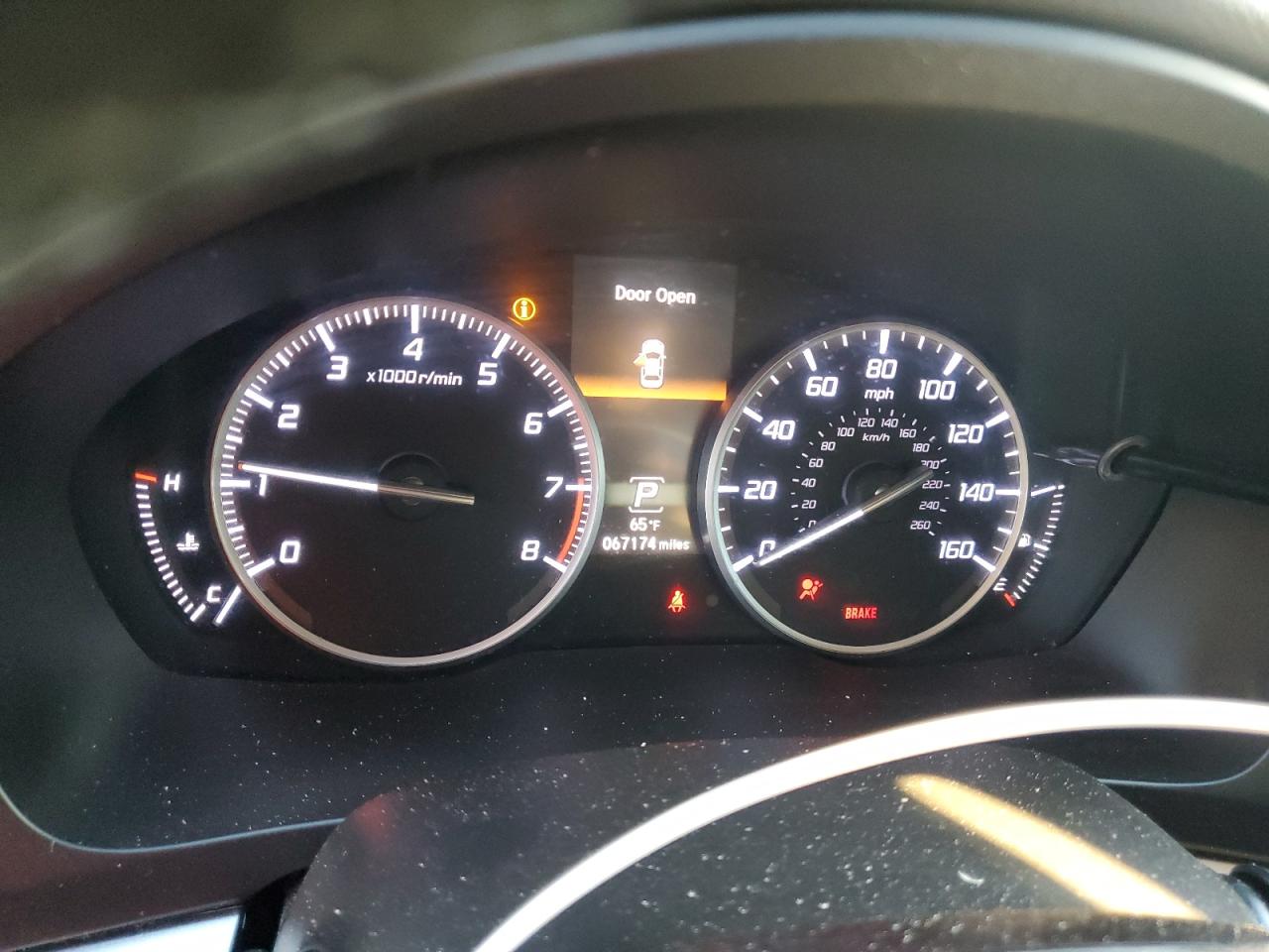 2020 Acura ILX VIN 19UDE2F75LA007495 Copart auction photo, front end damage thumbnail 9
