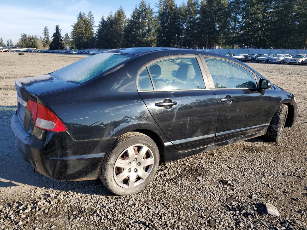 2009 Honda Civic VIN 2HGFA16549H366134 Copart auction photo, water/flood damage thumbnail 3