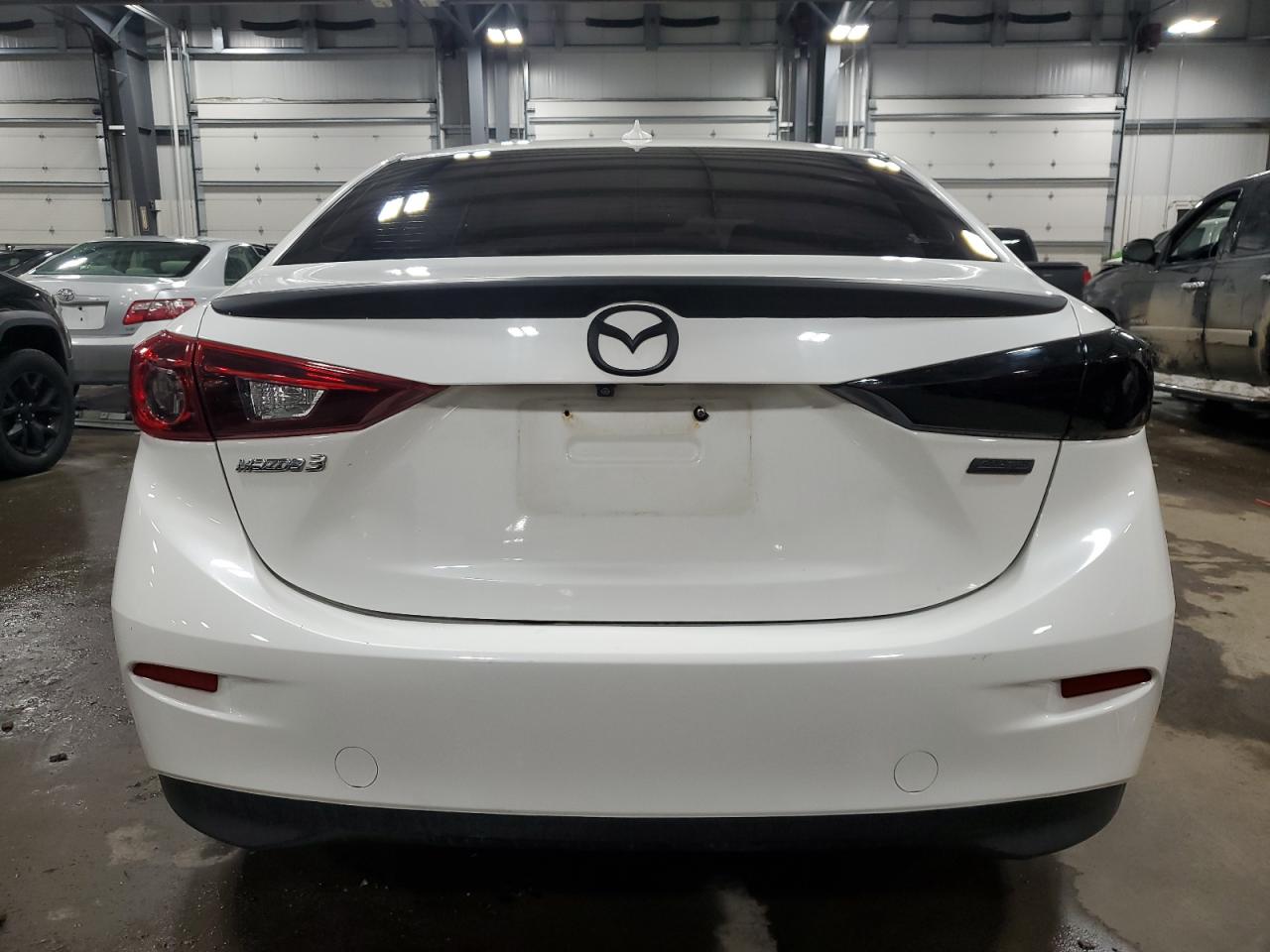 2015 Mazda 3 VIN JM1BM1W76F1230944 Copart auction photo, side / front end damage thumbnail 6