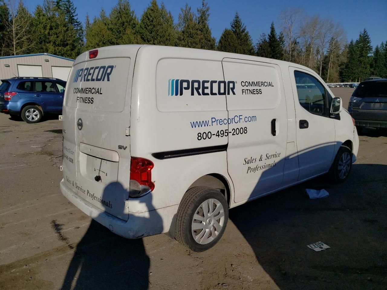 2015 Nissan NV VIN 3N6CM0KN1FK699700 Copart auction photo, front end damage thumbnail 3