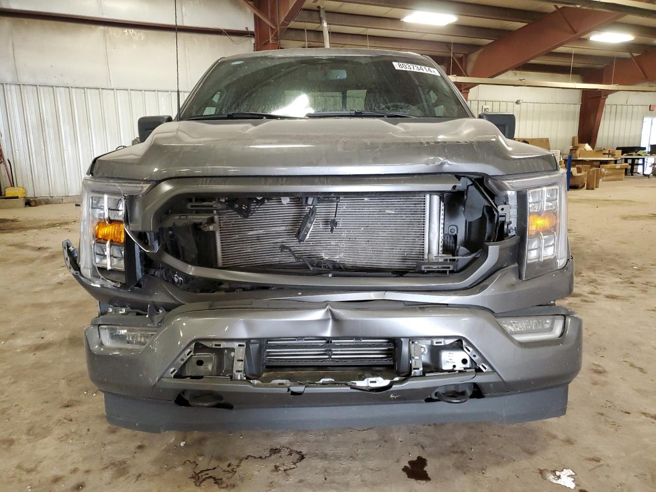 2023 Ford F-150 VIN 1FTEX1EP2PKF50568 Copart auction photo, front end / side damage thumbnail 5