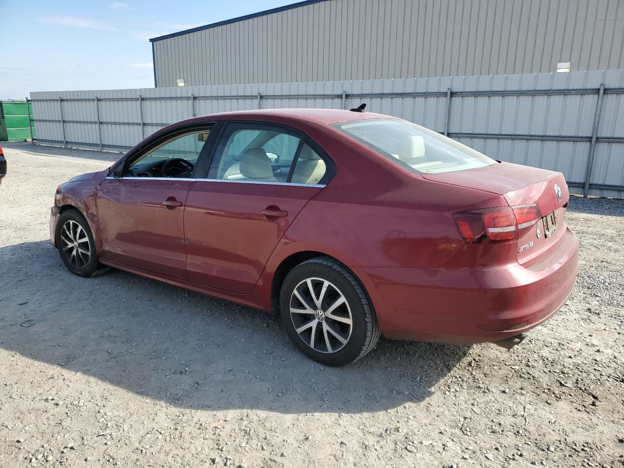 2017 Volkswagen Jetta VIN 3VWDB7AJ3HM219553 Copart auction photo, side / front end damage thumbnail 2