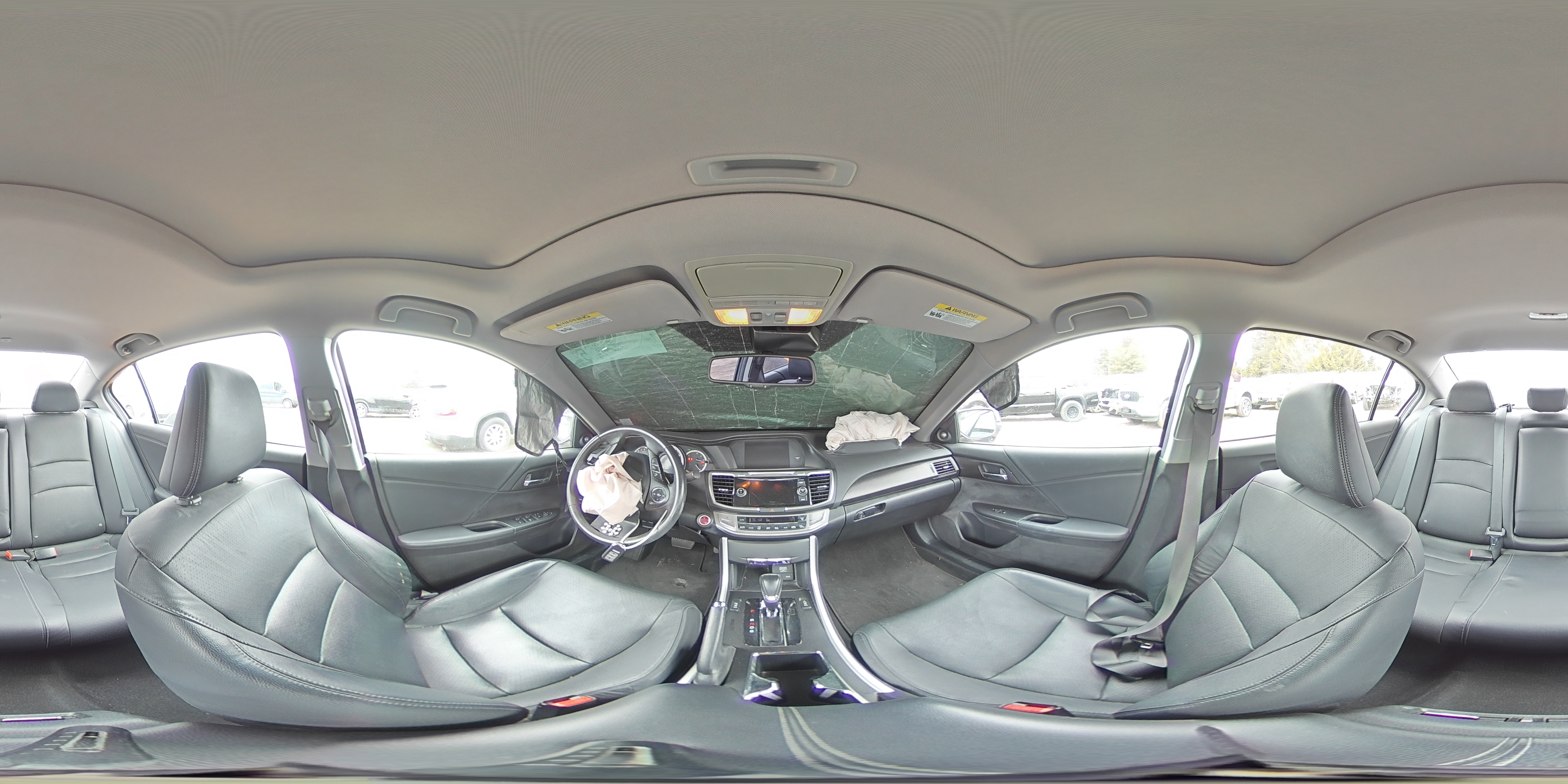 2014 Honda Accord VIN 1HGCR3F86EA025778 Copart auction photo, front end / minor dent/scratches damage thumbnail 12