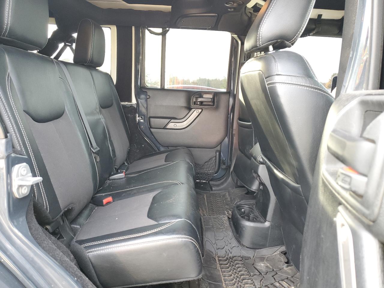 2017 Jeep Wrangler VIN 1C4BJWDG0HL596060 Copart auction photo, front end / side damage thumbnail 12