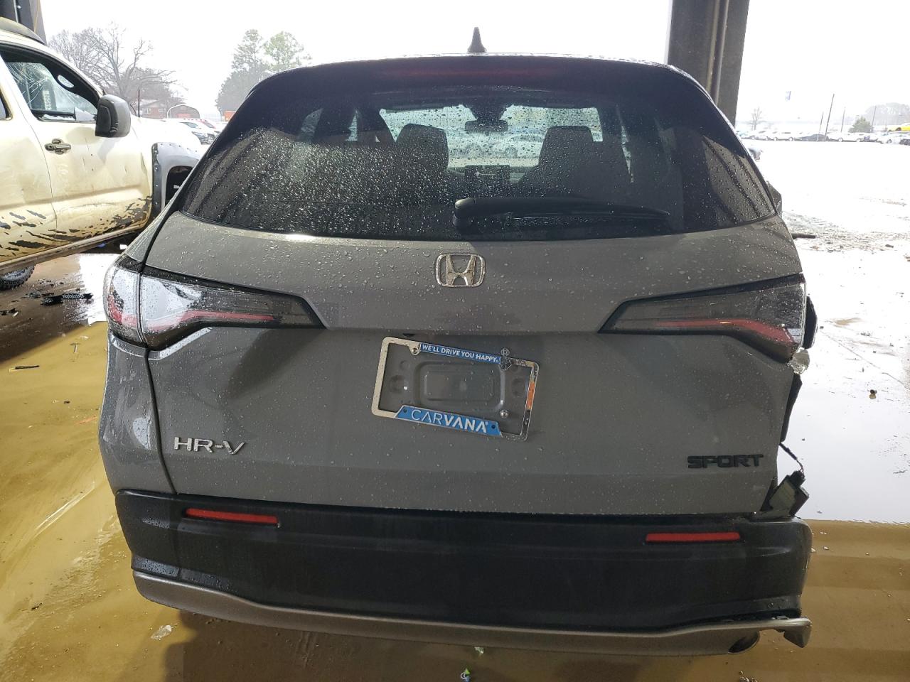 2024 Honda HR-V VIN 3CZRZ1H53RM712798 Copart auction photo, rear end damage thumbnail 6
