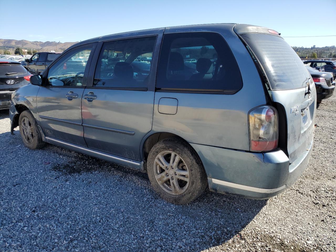 2004 Mazda MPV VIN JM3LW28A140523111 Copart auction photo, front end / rear end damage thumbnail 2