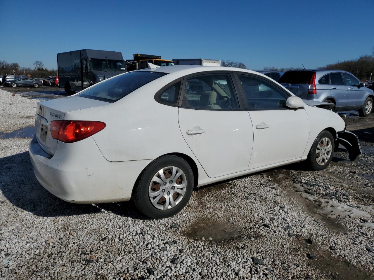 2009 Hyundai Elantra VIN KMHDU46D79U729914 Copart auction photo, front end damage thumbnail 3