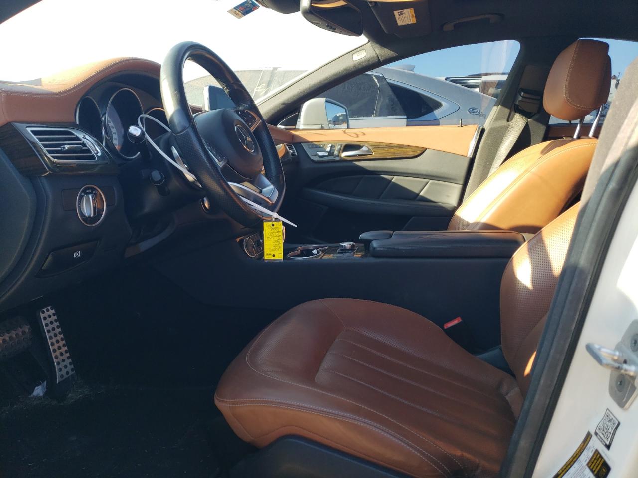 2015 Mercedes-Benz Cls-klasse VIN WDDLJ7DB7FA150002 Copart auction photo, side / rear end damage thumbnail 7